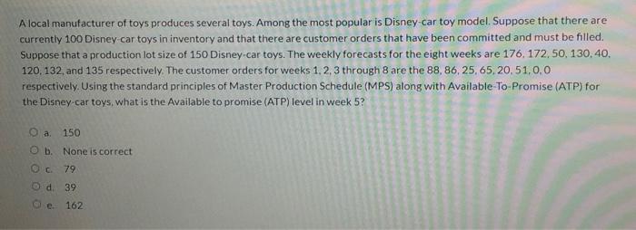 Maha industries produces a product whose