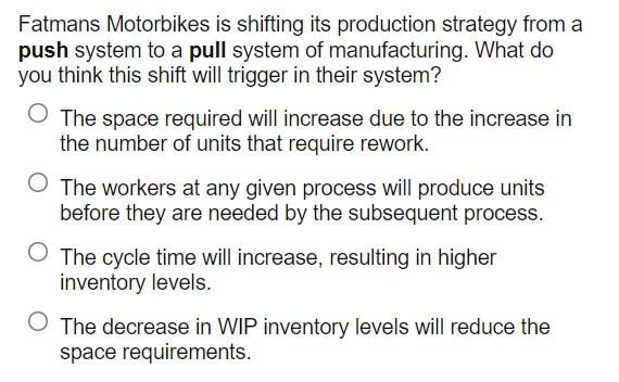 Fatmans Motorbikes is shifting its production