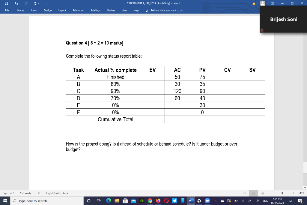 ASSESSMENT 2_182_2021 [Read-Only] - Word View
