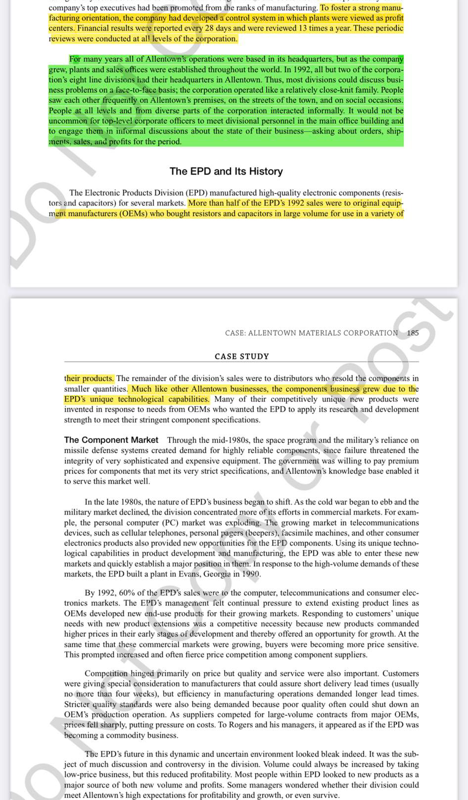 Question: Do the SWOT (Strength, Weakness,