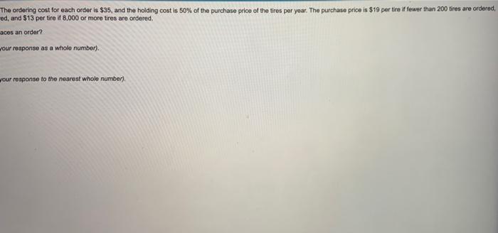 part b please Rocky Mountain Tire Center sells