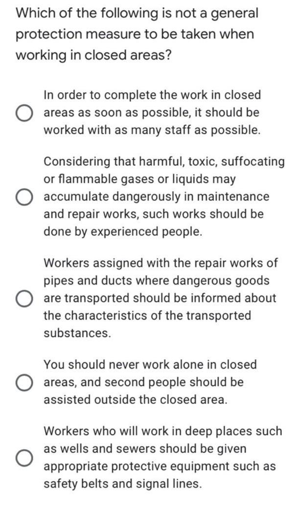 Answer the following multiple choices questions