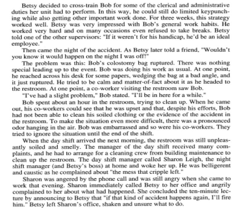 As supervisor of six data entry clerks on the