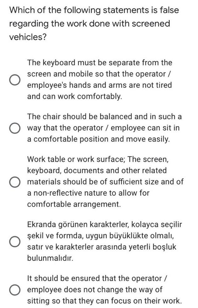 Answer the following multiple choices questions