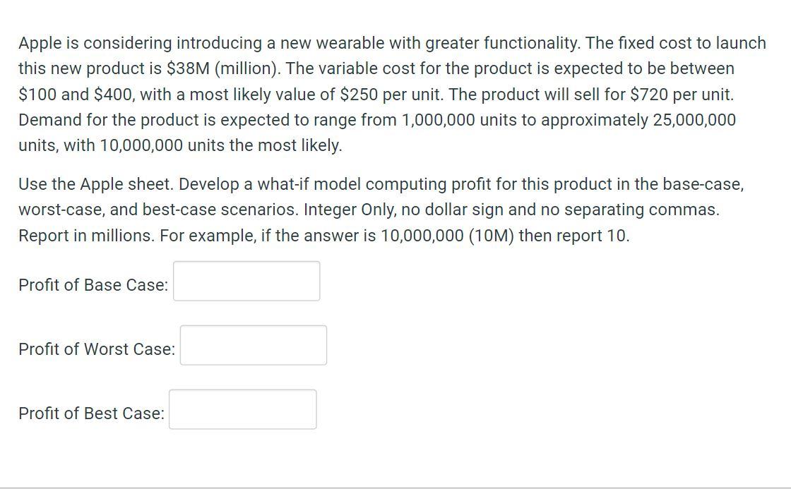 Apple is considering introducing a new wearable