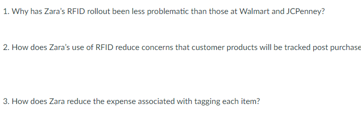 Why has Zaras RFID rollout been less problematic