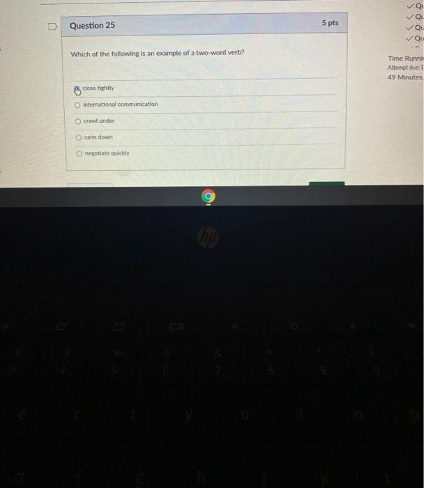 5 pts D Question 25 Qi Q Qu Qu Which of the