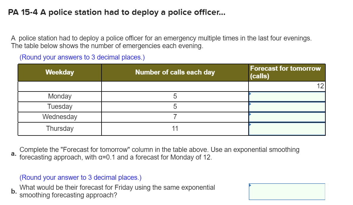 PA 15-4 A police station had to deploy a police