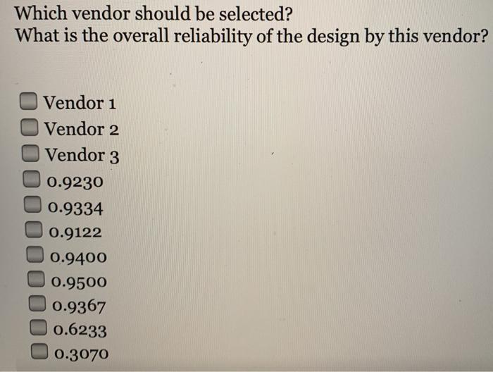 The following is a schematic of the system under
