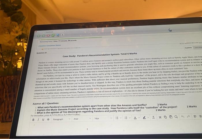 und Case Study: Pandora's Recommendation