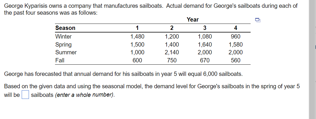 George Kyparisis owns a company that manufactures
