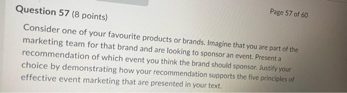 i need it asap please ans it a marketing question