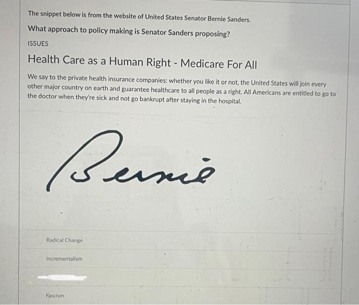 ISSUES Health Care as a Human Right - Medicare