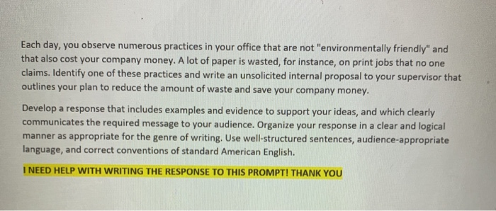 Each day, you observe numerous practices in your