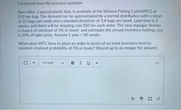 Continued from the previous question Bass-killer,