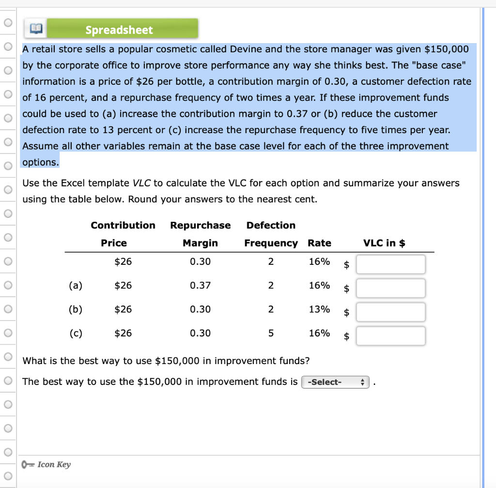 THIS IS ALL ONE QUESTION Spreadsheet A retail