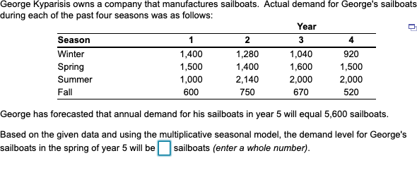 George Kyparisis owns a company that manufactures