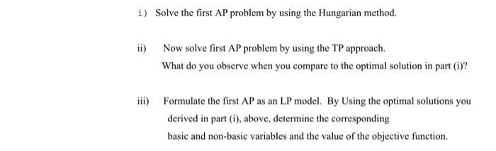 TABLE 5.40 Data for Problem 1 (i) $3 $8 $6 $8 $9