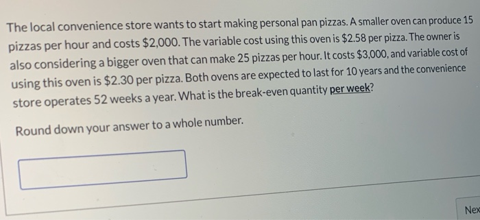 The local convenience store wants to start making