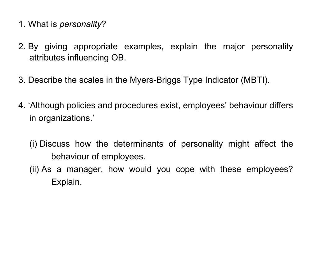 1. What are the different types of incentives