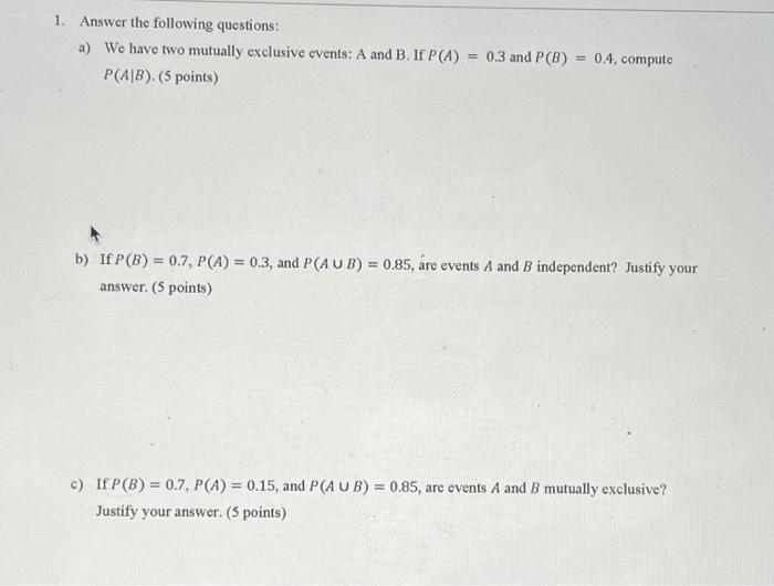hw help show work please it has 4 parts please