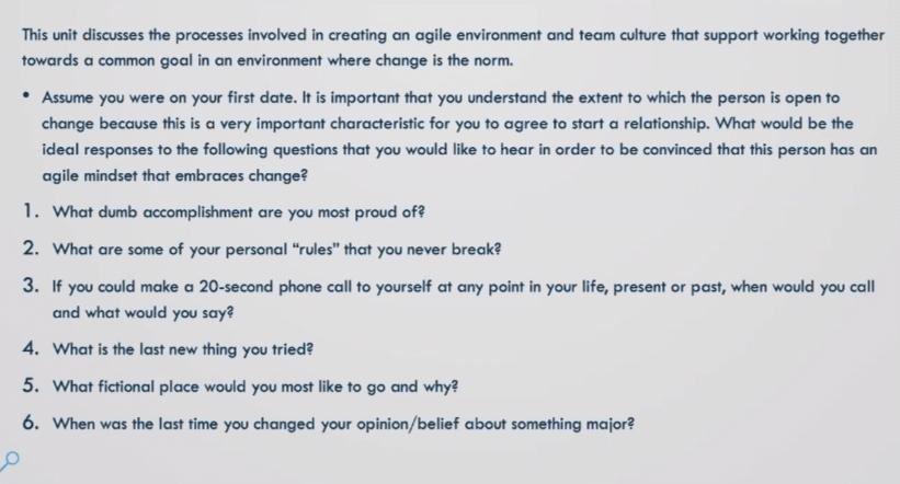 This unit discusses the processes involved in