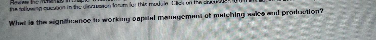 working capital-Business and Financebook Review