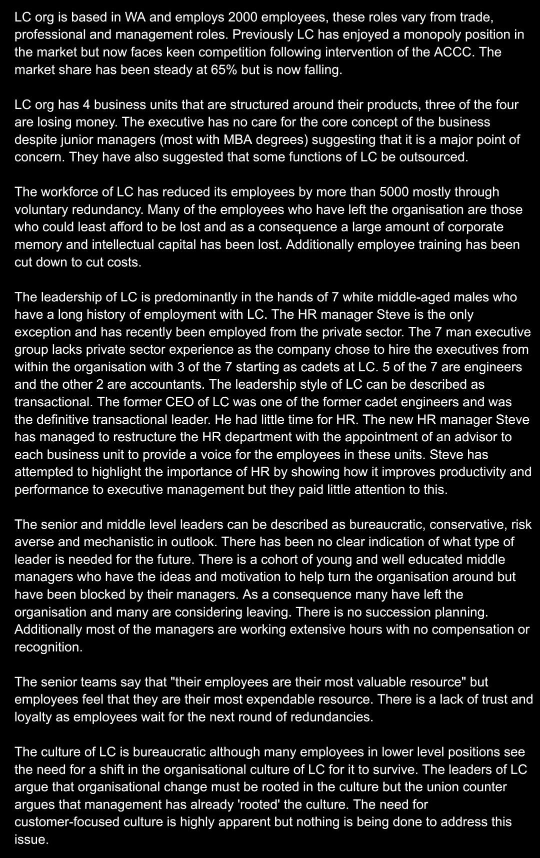 Describe and identify 4 HR practices and discuss