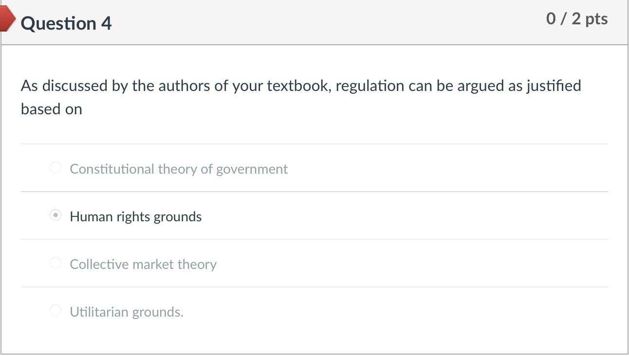 Question 6 0 / 2 pts According to Lawrence and