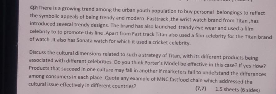 please answer it from subject (consumer