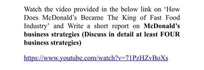 Watch the video provided in the below link on How