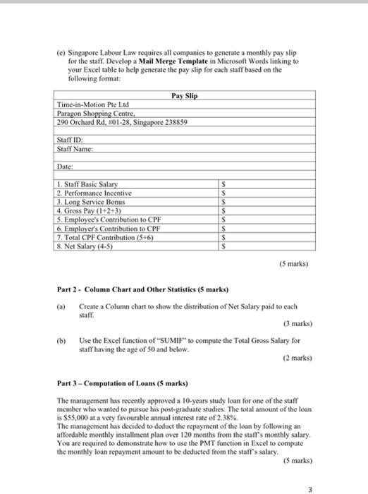 Part 1 - Competatinn of Sallaries asing Eved (20