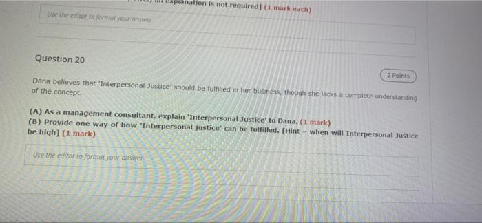 planation is not required) (1 mark each) Use the