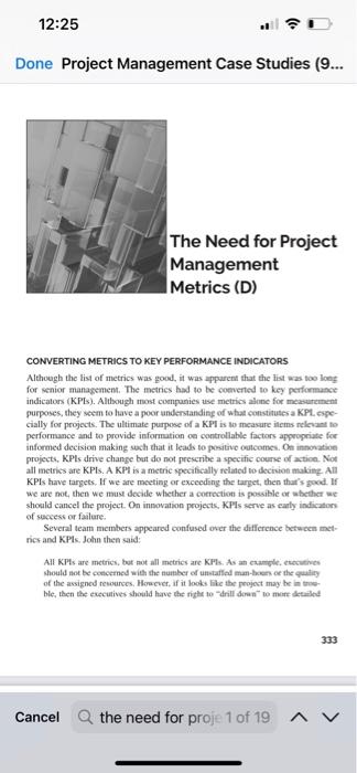 please provide all the answers Done Project