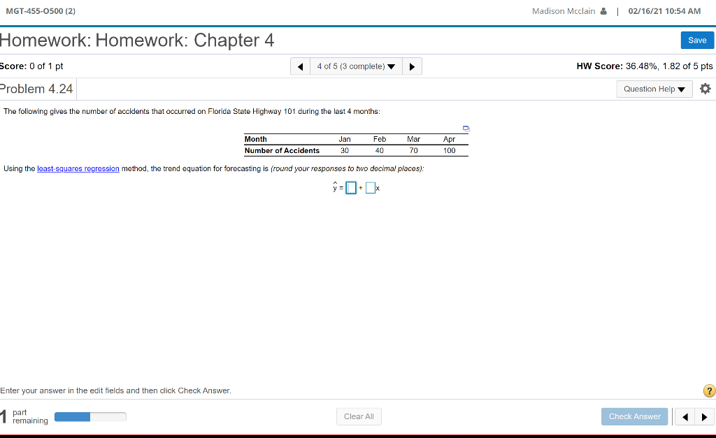 MGT-455-0500 (2) Madison Mcclain | 02/16/21 10:54
