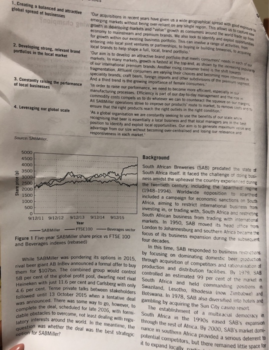 Create an ANSOFF MATRIX case: Megabrew: creating