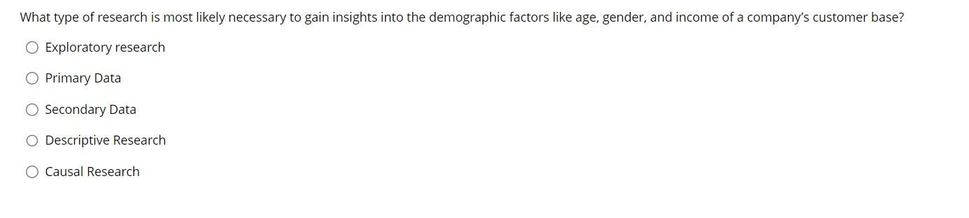 What type of research is most likely necessary to
