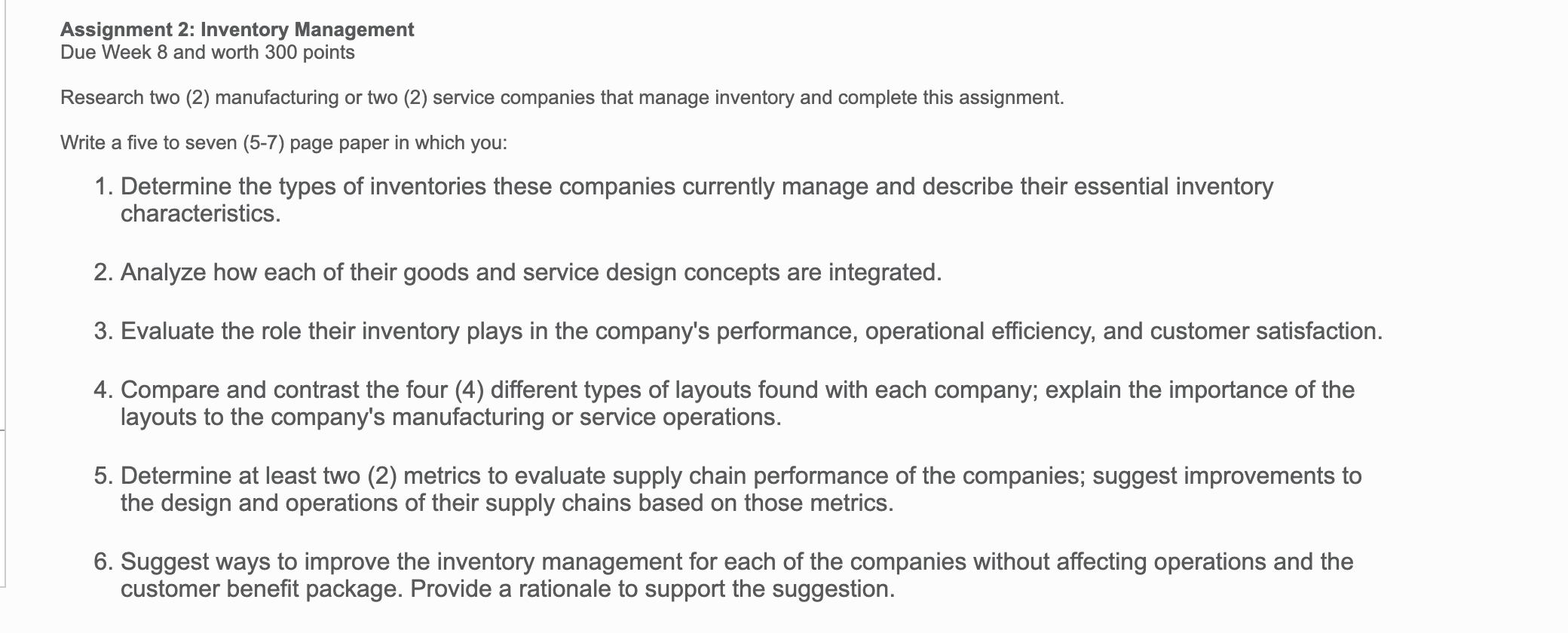 need help with writing the following paper for 5