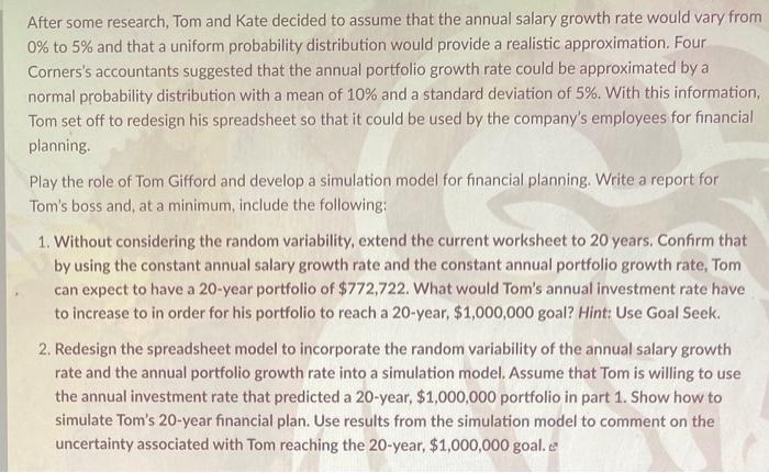 I'Ve already created simulation... Pls answer the