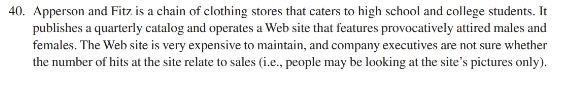 0. Apperson and Fitz is a chain of clothing