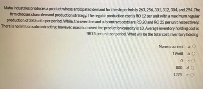 A company would like to classify its inventory