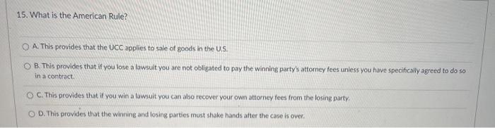 14. Under what circumstances would specific
