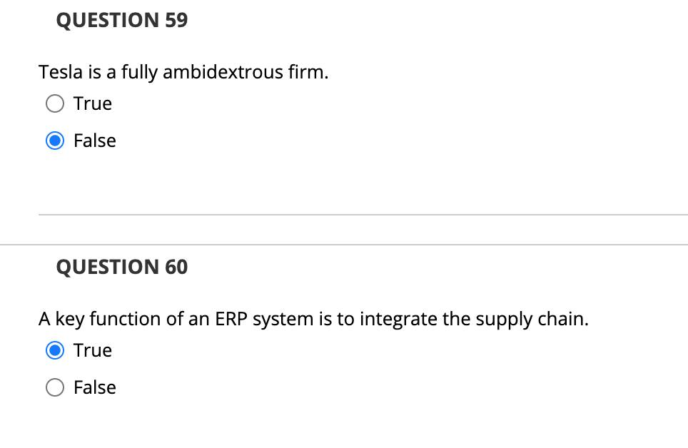 QUESTION 51 Dell's build-to-order model arises