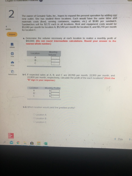 The owner of Genuine Subs, Inc., hopes to expan