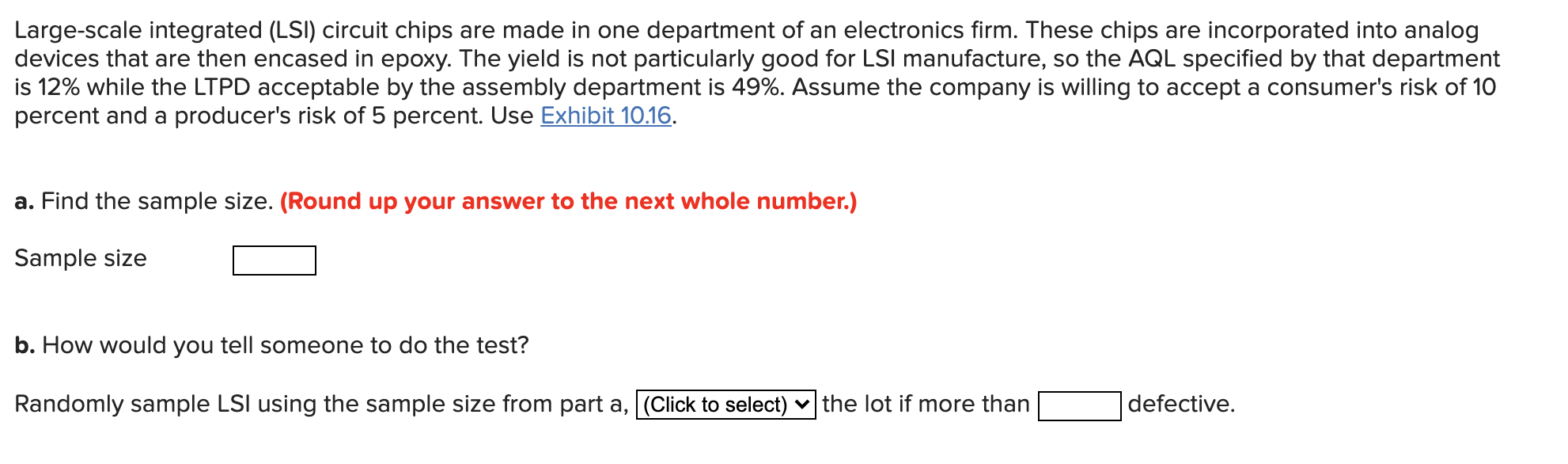 Large-scale integrated (LSI) circuit chips are