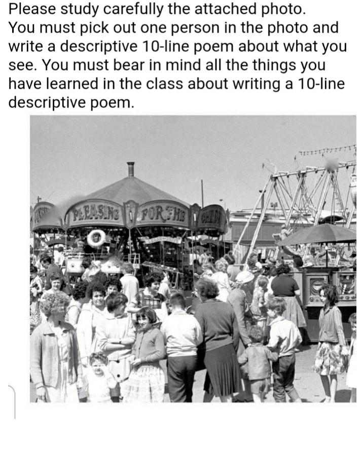 Please study carefully the attached photo. You