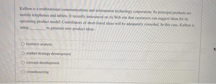 Kallton is a multinational communications and