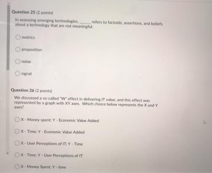 Question 21 [2 points) Training and maintaining