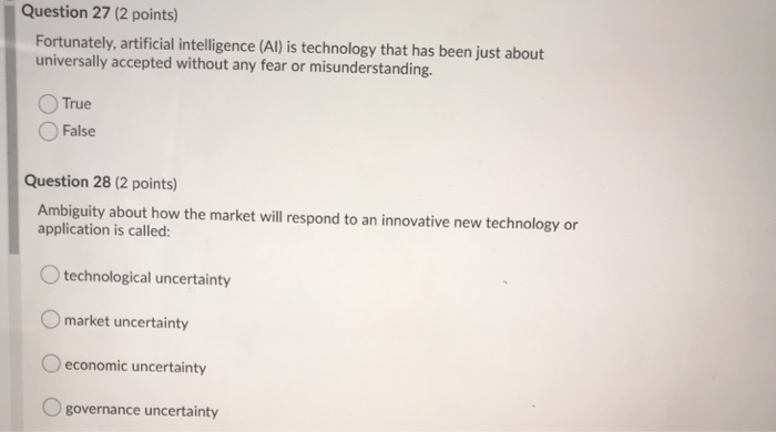 Question 21 [2 points) Training and maintaining