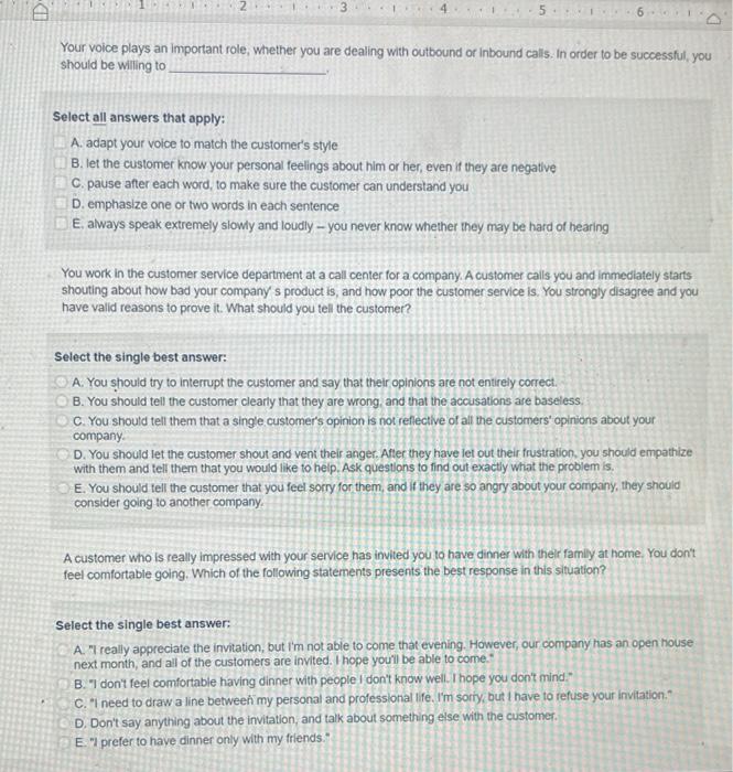 asap pls 2 5. Your voice plays an important role,